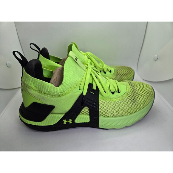 Under Armour Project Rock 4 Shoes Men\'s 9.5 Green Training Athletic Gym Sneakers main image 4